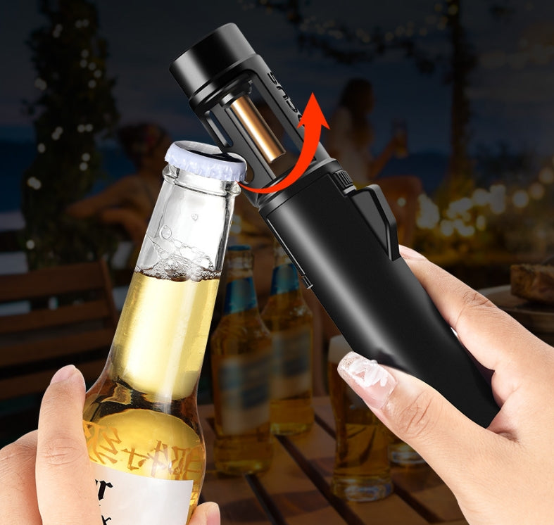 Bottle opener flamethrower