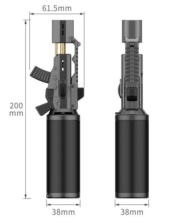 G-36 automatic rifle flamethrower