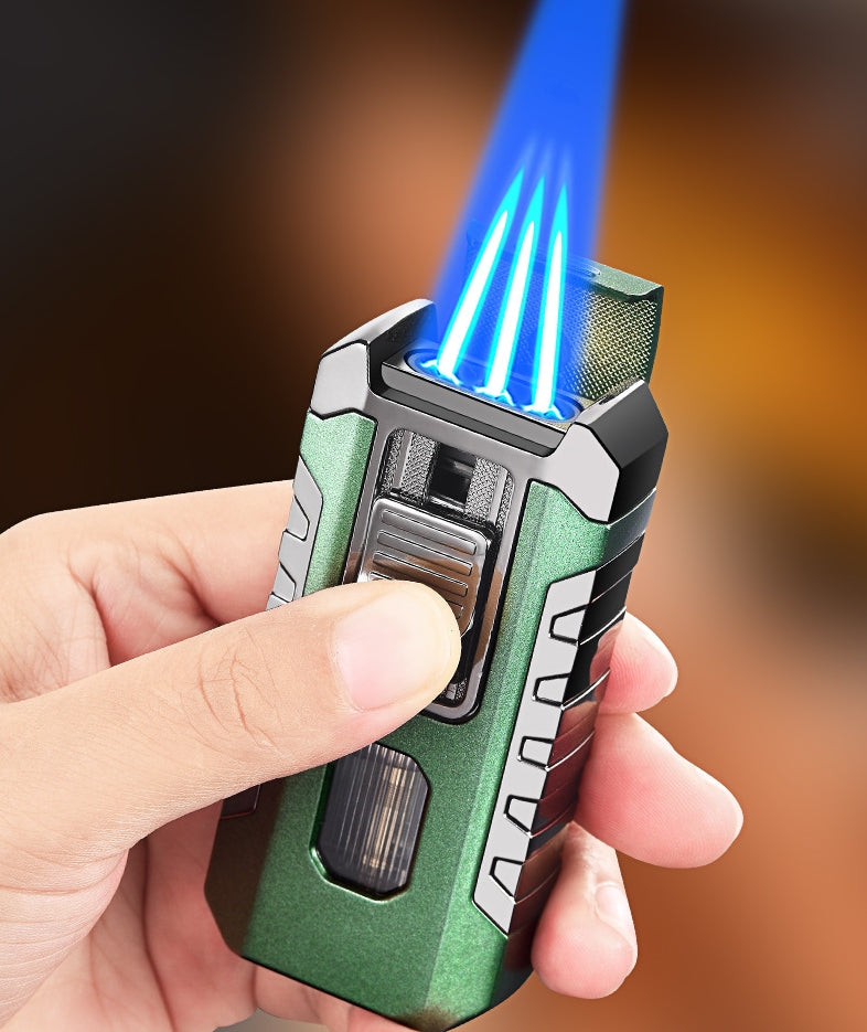 Three-fire direct-injection lighter