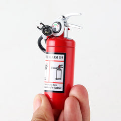 Fire extinguisher lighter