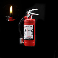 Fire extinguisher lighter