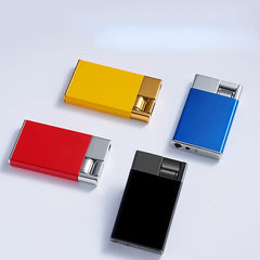 Lever press lighter