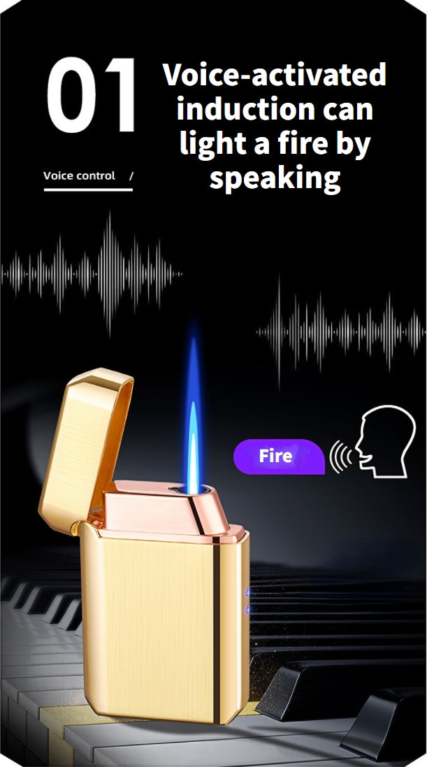 Voice-controlled lighter